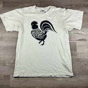 Southern Most Point T Shirt Adult Medium Rooster‎ Farm White Mens